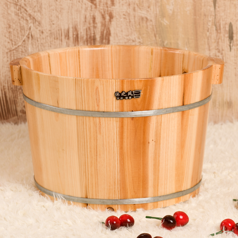 Wood Foot Soaking Tub Deep Ins - Home Bathroom Tub ulasan dan harga