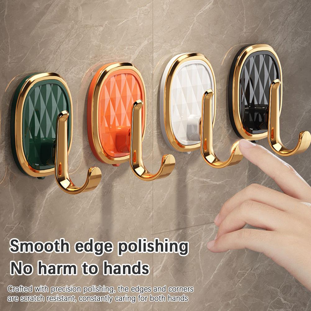1/2/4/5/10pcs Strong Adhesive  - Home Bathroom Shelf ulasan dan harga