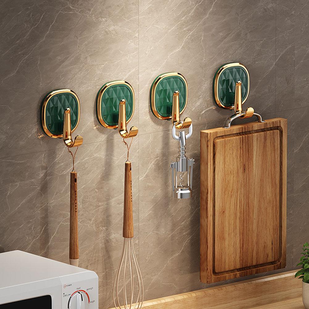 1/2/4/5/10pcs Strong Adhesive  - Home Bathroom Shelf ulasan dan harga