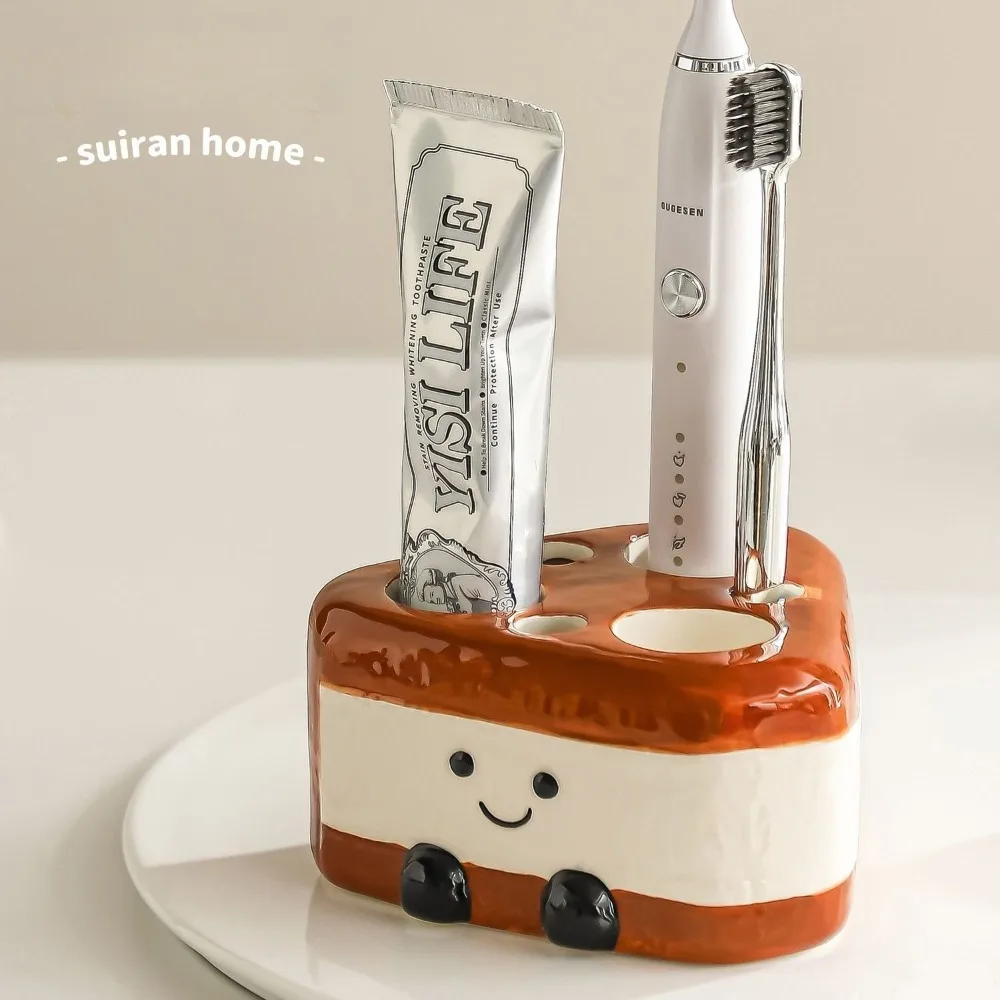 Ceramic Bathroom Toothbrush St - Home Bathroom Wash Basin ulasan dan harga