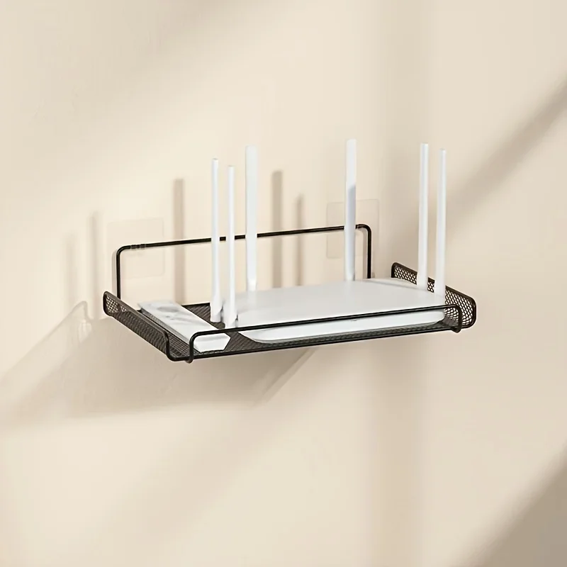Stainless Steel Router Shelf N - Home Bathroom Shelf ulasan dan harga