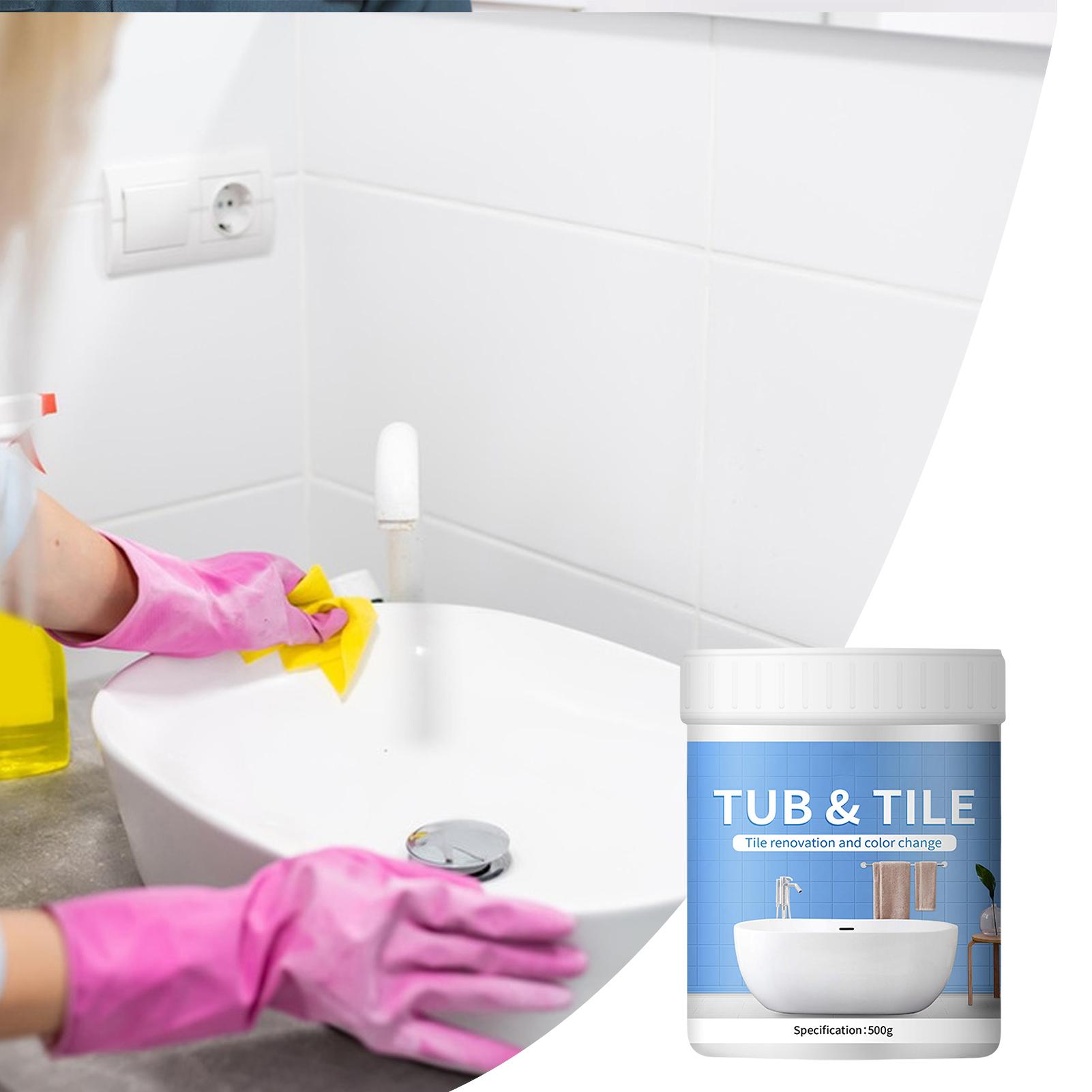 Bathroom Tile Paint Kit 500g W - Home Bathroom Tub ulasan dan harga