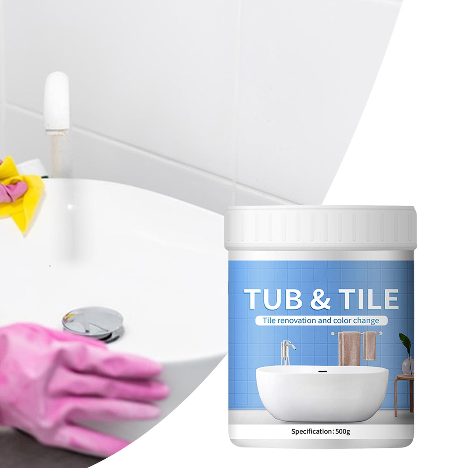 Bathroom Tile Paint Kit 500g W - Home Bathroom Tub ulasan dan harga