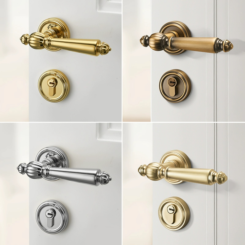 Luxurious Silent Door Lock Set - Home Bathroom Lock ulasan dan harga