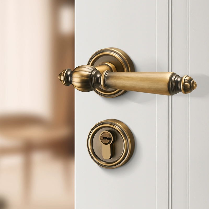 Luxurious Silent Door Lock Set - Home Bathroom Lock ulasan dan harga