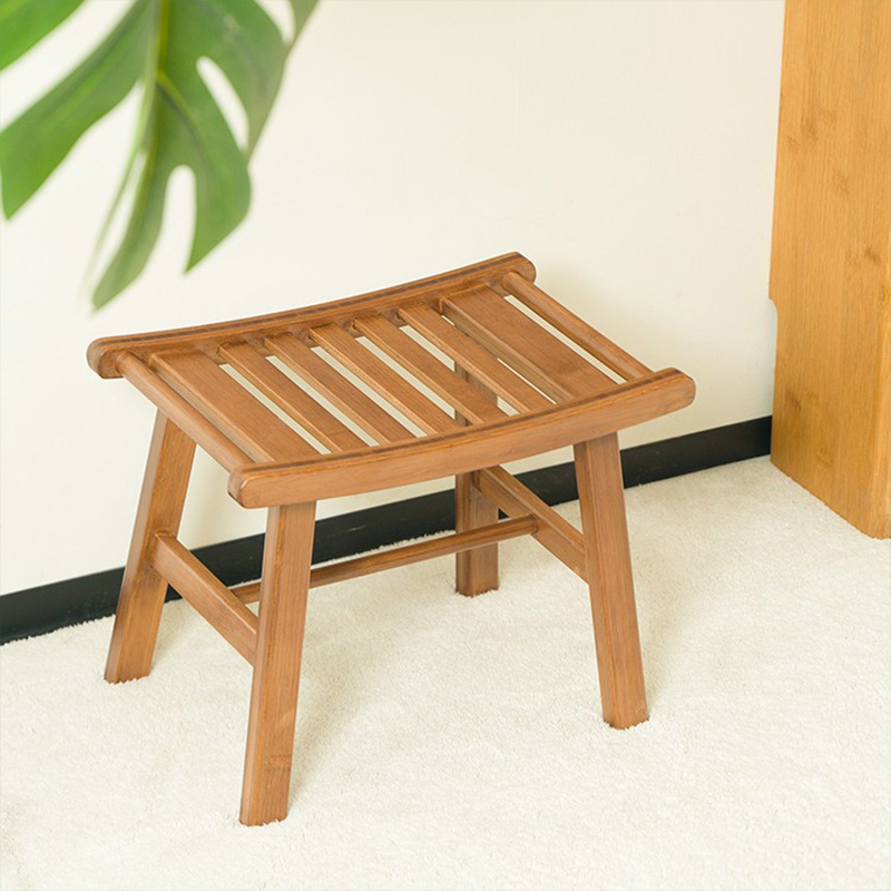 1PC Bamboo Shower Bench Non Sl - Home Bathroom Tub ulasan dan harga